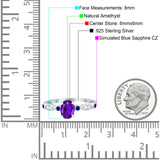 Oval Natural Stone Vintage Style Ring