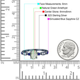 Oval Natural Stone Vintage Style Ring