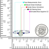 Oval Natural Stone Vintage Style Ring