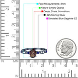 Oval Natural Stone Vintage Style Ring