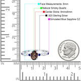 Oval Natural Stone Vintage Style Ring