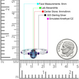 Oval Natural Stone Vintage Style Ring