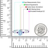 Oval Natural Stone Vintage Style Ring