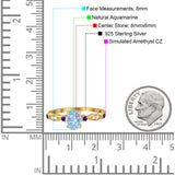 Oval Natural Stone Vintage Style Ring