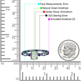 Oval Natural Stone Vintage Style Ring