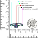 Oval Natural Stone Vintage Style Ring