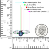 Oval Natural Stone Vintage Style Ring