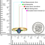 Oval Natural Stone Vintage Style Ring