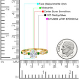 Oval Natural Stone Vintage Style Ring