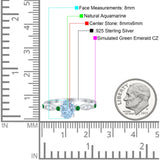 Oval Natural Stone Vintage Style Ring