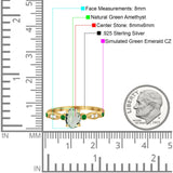 Oval Natural Stone Vintage Style Ring