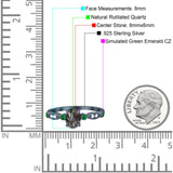 Oval Natural Stone Vintage Style Ring