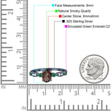 Oval Natural Stone Vintage Style Ring