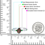 Oval Natural Stone Vintage Style Ring