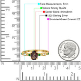 Oval Natural Stone Vintage Style Ring