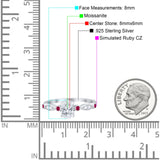 Vintage Style Oval Natural Stone Ring