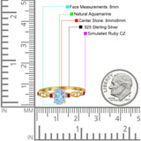 Vintage Style Oval Natural Stone Ring