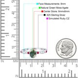 Vintage Style Oval Natural Stone Ring