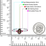 Vintage Style Oval Natural Stone Ring