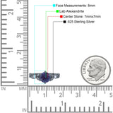 Round Natural Stone Leaf Vintage Style Ring