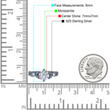 Round Natural Stone Leaf Vintage Style Ring