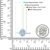 Art Deco Oval Halo Floral Ring