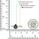 Pear Teardrop Vintage Style Ring