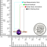 Pear Teardrop Vintage Style Ring