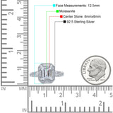 Art Deco Emerald Cut Halo Bridal Ring