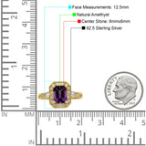 Art Deco Emerald Cut Halo Bridal Ring