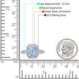 Art Deco Emerald Cut Halo Bridal Ring