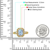 Art Deco Emerald Cut Halo Bridal Ring