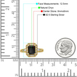 Art Deco Emerald Cut Halo Bridal Ring