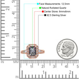 Art Deco Emerald Cut Halo Bridal Ring