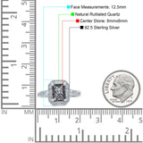 Art Deco Emerald Cut Halo Bridal Ring