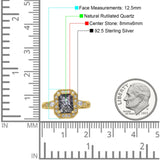 Art Deco Emerald Cut Halo Bridal Ring