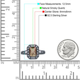 Art Deco Emerald Cut Halo Bridal Ring