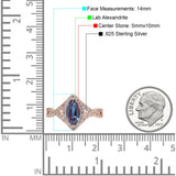 Art Deco Marquise Split Shank Ring