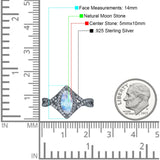 Art Deco Marquise Split Shank Ring