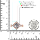 Art Deco Marquise Split Shank Ring