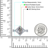 Art Deco Marquise Split Shank Ring