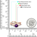 Two Piece Round Marquise Style Bridal Ring