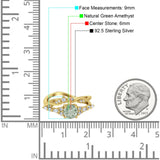 Two Piece Round Marquise Style Bridal Ring