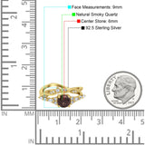 Two Piece Round Marquise Style Bridal Ring