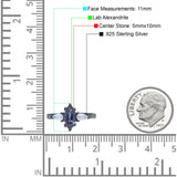 Three Stone Marquise Pear Trellis Ring