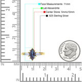 Three Stone Marquise Pear Trellis Ring