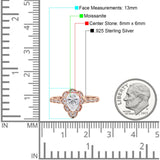 Art Deco Pear Teardrop Halo Ring 