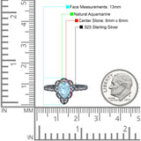 Art Deco Pear Teardrop Halo Ring 