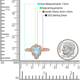 Art Deco Pear Teardrop Halo Ring 