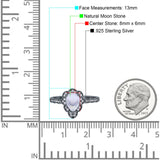 Art Deco Pear Teardrop Halo Ring 